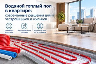 Водяной теплый пол в квартире: современные решения для застройщиков и жильцов